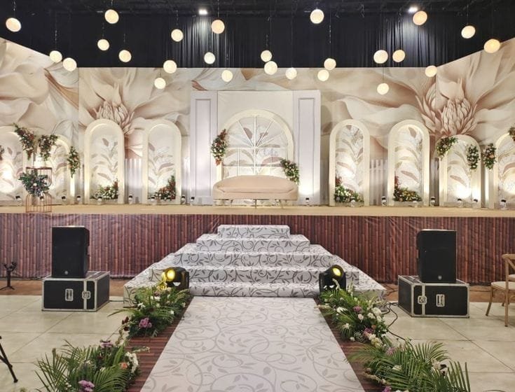 Premium wedding stage